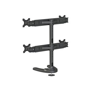 Neomounts by Newstar Supporto da scrivania per monitor - 8 kg - 48,3 cm (19") - 76,2 cm (30") - 100 x 100 mm - Regolazione altezza - Nero