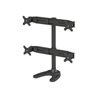 Neomounts by Newstar Supporto da scrivania per monitor - 8 kg - 48,3 cm (19") - 76,2 cm (30") - 100 x 100 mm - Regolazione altezza - Nero