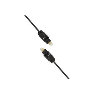 LogiLink Toslink - Toslink - 0.5m - TOSLINK - TOSLINK - 0,5 m - Nero