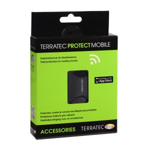 TerraTec PROTECT mobile - Drahtlos-Sicherheits-Tag für Handy - Schwarz