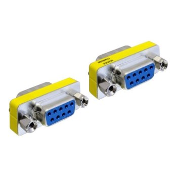 Delock 65008 - Sub-D9 - Sub-D9 - Blu - Argento