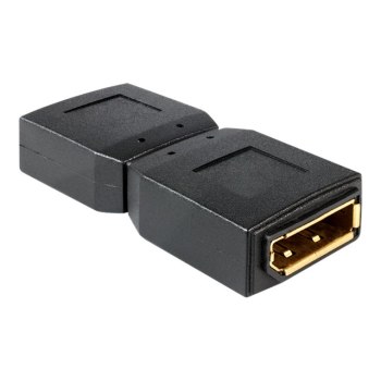 Delock Adapter Displayport female > Displayport female Gender Changer