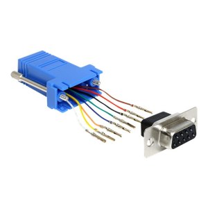 Delock Serieller Adapter - RJ-45 (W) zu DB-9 (W)