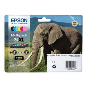 Epson 24XL Multipack - 6er-Pack - 55.7 ml - XL