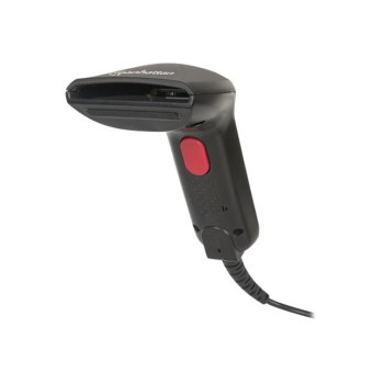 Manhattan Contact CCD Handheld Barcode Scanner, USB, 60mm Scan Width, Cable 152cm, Max Ambient Light 5,000 lux (sunlight)