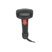 Manhattan Linear CCD Handheld Barcode Scanner, USB, 500mm Scan Depth, IP54 rating, Cable length 1.5m, Max Ambient Light 100,000 lux (sunlight), Black, Three Year Warranty, Box