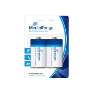 MEDIARANGE Premium MRBAT109 - Batterie 2 x D