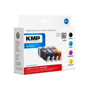 KMP MULTIPACK C90V - 4er-Pack - Schwarz, Gelb, Cyan,...