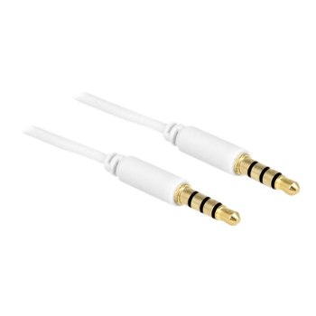 Delock Headset-Kabel - 4-poliger Mini-Stecker männlich zu 4-poliger Mini-Stecker männlich