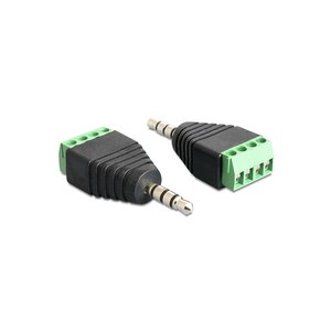 Delock 65453 - 3.5mm - 4pin - Nero - Verde