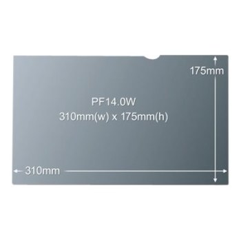 Lenovo 3M PF14.0W - Blickschutzfilter für Notebook - 35.6 cm (14")