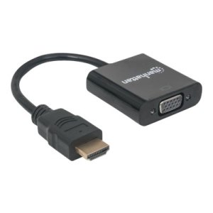 Manhattan HDMI to VGA Converter cable, 1080p, 30cm, Male...