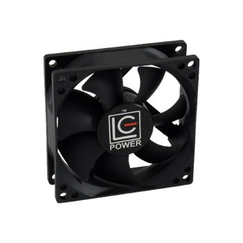 LC-Power case fan - 80 mm - black