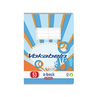 Herlitz 415588. Produktfarbe: Mehrfarbig, Format: A5, Blätteranzahl: 32 Blätter, Mediengewicht: 80 g/m²