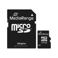 MEDIARANGE Flash memory card (microSDHC to SD adapter included)