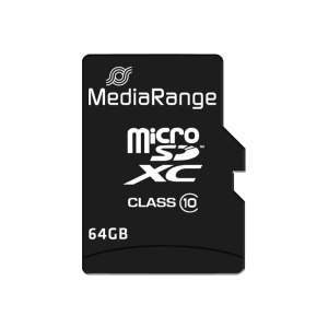 MEDIARANGE Flash-Speicherkarte (microSDXC-an-SD-Adapter...