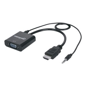 Manhattan HDMI to VGA (with Audio) Converter cable,...