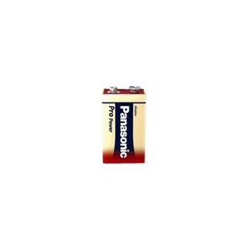 Panasonic 6LR61PPG - Batteria monouso - Alcalino - 9 V - Rosso - Bianco - 25,2 mm - 16,3 mm