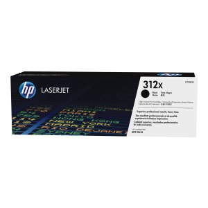 HP 312X - Hohe Ergiebigkeit - Schwarz - Original -...