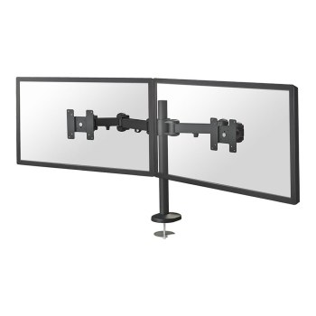 Neomounts FPMA-D960DG - Befestigungskit - Voll beweglich - für 2 LCD-Displays - Schwarz - Bildschirmgröße: 25.4-68.6 cm (10"-27")