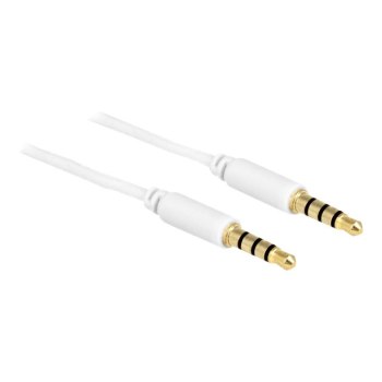 Delock Headset cable - 4-pole mini jack (M) to 4-pole mini jack (M)