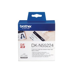 Brother DKN55224 - Paper - black on white