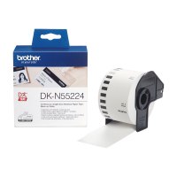 Brother DKN55224 - Papier - Schwarz auf Weiß - Rolle (5,4 cm x 30,5 m)