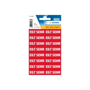 HERMA 15036 - Red - White - Paper - Germany - 12.5 mm -...