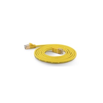 WANTEC 7174 - 1.5 m - Cat7 - S/FTP (S-STP) - RJ-45 - RJ-45 - Yellow