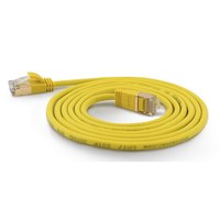 WANTEC 7173 - 1 m - Cat7 - S/FTP (S-STP) - RJ-45 - RJ-45 - Yellow