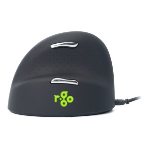 R-Go HE Mouse Ergonomic Mouse, Medium (165-195mm), Left...