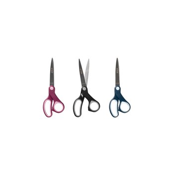 Herlitz 8740102 - Adult - Straight cut - Single - Multicolor - Steel - Right-handed