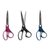 Herlitz 8740102 - Adult - Straight cut - Single - Multicolor - Steel - Right-handed