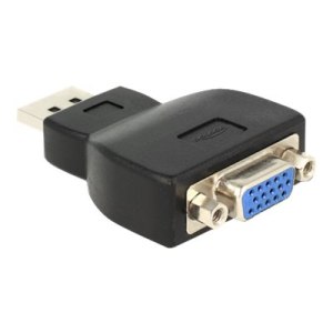 Delock Video adapter - DisplayPort (M) to HD-15 (VGA) (F)