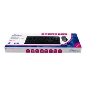 MEDIARANGE MROS104 - Keyboard and mouse set