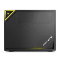 Sharkoon SHARK ZONE C10 - PC - Nero - Giallo - Mini-ITX - Metallo - Giocare - 15 cm