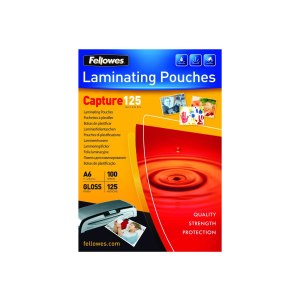 Fellowes Laminating Pouches Capture 125 micron - 111 x...