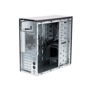 Antec New Solution VSK-4000E - Tower - ATX - ohne Netzteil - Schwarz - USB/Audio