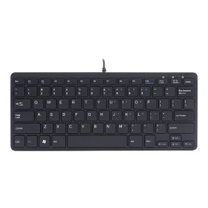 R-Go Compact Tastatur, QWERTY (US), weiß,...