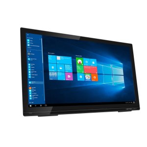 HANNS.G HT273HPB - LED-Monitor - 68.6 cm (27") (27" sichtbar) - Touchscreen - 1920 x 1080 Full HD (1080p) @ 60 Hz - HS-IPS - 300 cd/m² - 1000:1 - 8 ms - HDMI, VGA - Lautsprecher - Schwarz