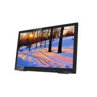 HANNS.G HT273HPB - LED-Monitor - 68.6 cm (27") (27" sichtbar) - Touchscreen - 1920 x 1080 Full HD (1080p) @ 60 Hz - HS-IPS - 300 cd/m² - 1000:1 - 8 ms - HDMI, VGA - Lautsprecher - Schwarz