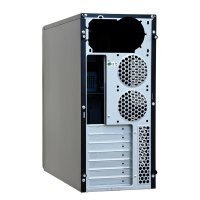 Chieftec LG-01B-OP - Midi Tower - PC - Nero - ATX - micro ATX - Casa/ufficio - 14 cm