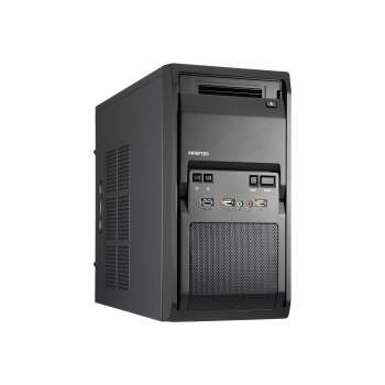 Chieftec LIBRA Series LT-01B - Tower - micro ATX 350 Watt - Schwarz - USB/Audio