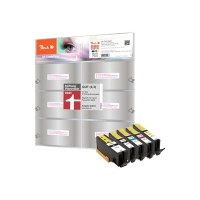 Peach PI100-167 - Inchiostro colorato - Nero per foto - Canon - Multi pack - PGI-550 XL - CLI-551 XL - Stampa inkjet