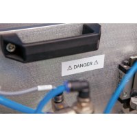 Dymo Rhino 5200 - Hard Case Kit - Beschriftungsgerät - s/w - Rolle (1,9 cm)
