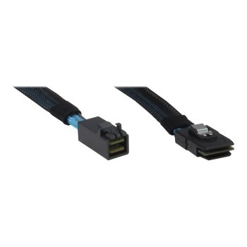 Inter-Tech Internes SAS-Kabel - SAS 6Gbit/s - 4x Mini SAS HD (SFF-8643)