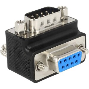 Delock Adattatore Seriale DB-9 Femmina/Maschio