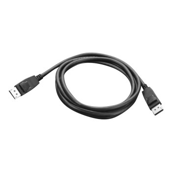 Lenovo DisplayPort - 1,8 m - DisplayPort - DisplayPort - Nero - Nichel - Maschio/Maschio