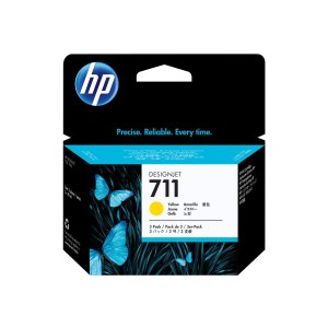 HP 711 - 3er-Pack - 29 ml - Gelb - Original - DesignJet