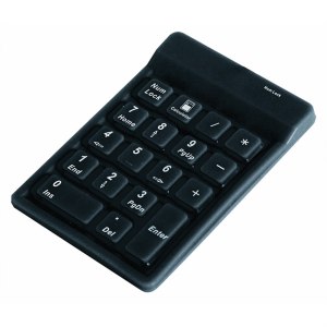 KeySonic ACK-118 BK - Keypad - USB